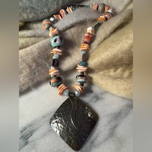 Handcrafted Multicolor Beaded Necklace